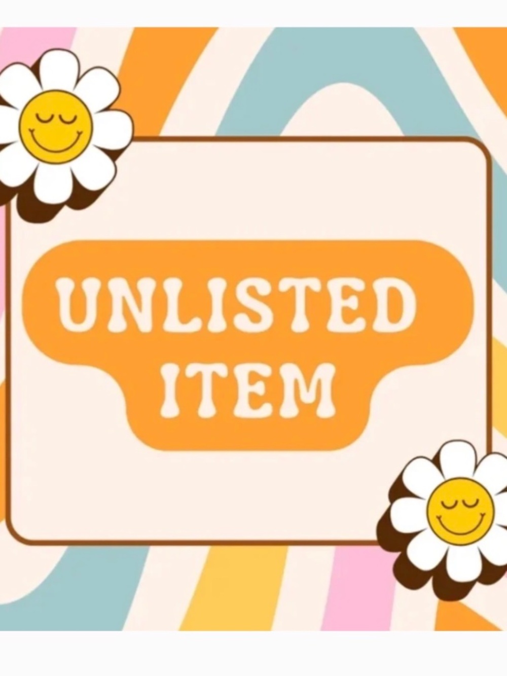 MISC UNLISTED NO RETURNS, CANCELLATIONS OR EXCHANGES